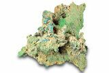 Forest Green Conichalcite on Chrysocolla - Namibia #285068-1